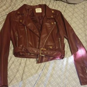 Leather jacket